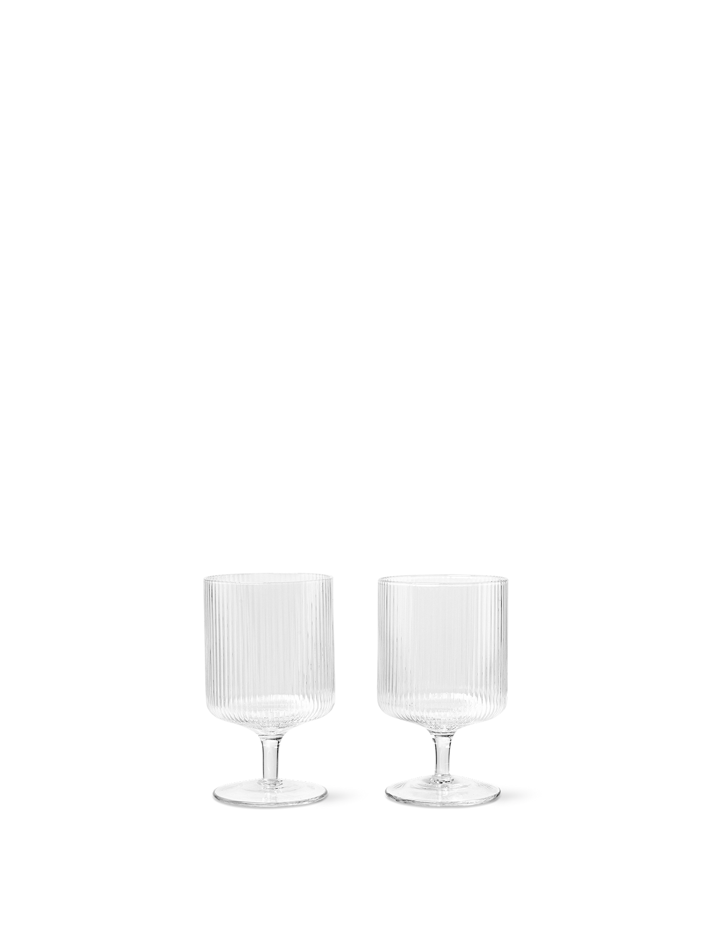 Verre à vin Ripple (Lot de 2), Clear