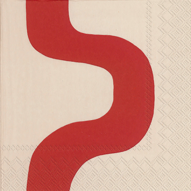 Serviette Seireeni — Red