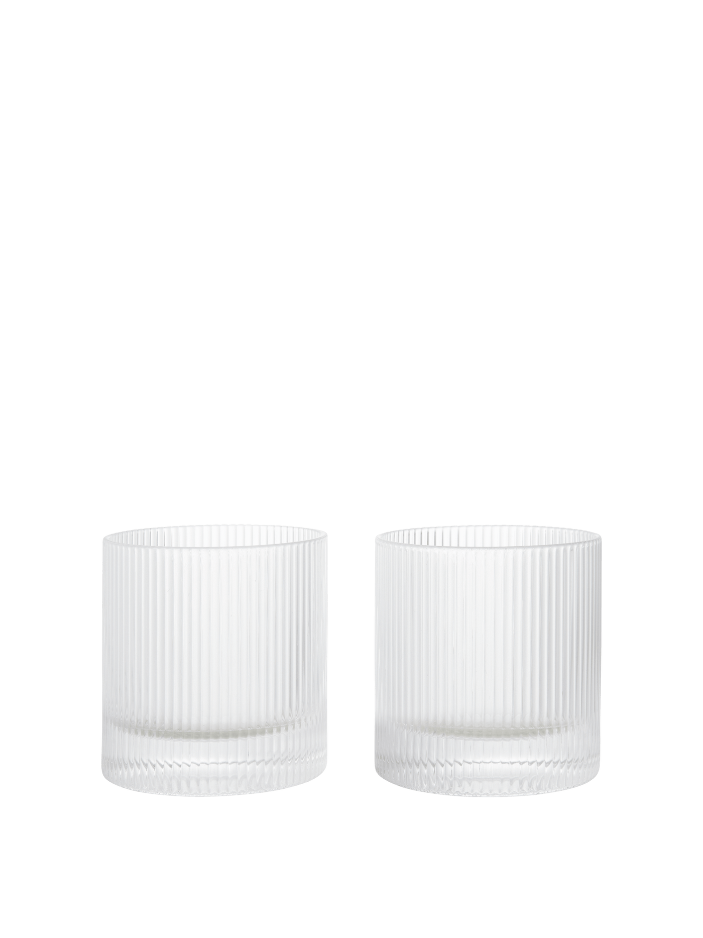 Verre à whisky (Lot de 2), Clear