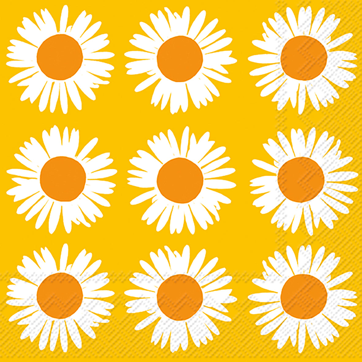 Serviette Auringonkukka — Orange yellow