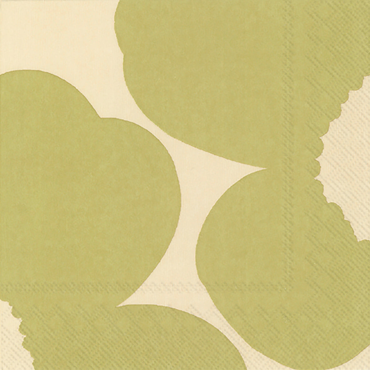 Serviette Isot Unikot — Green