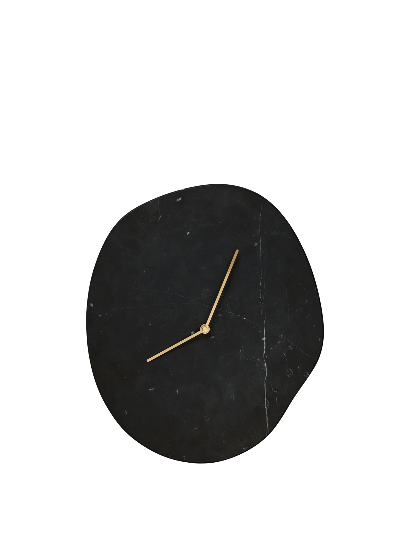 Horloge Melt, Black marble
