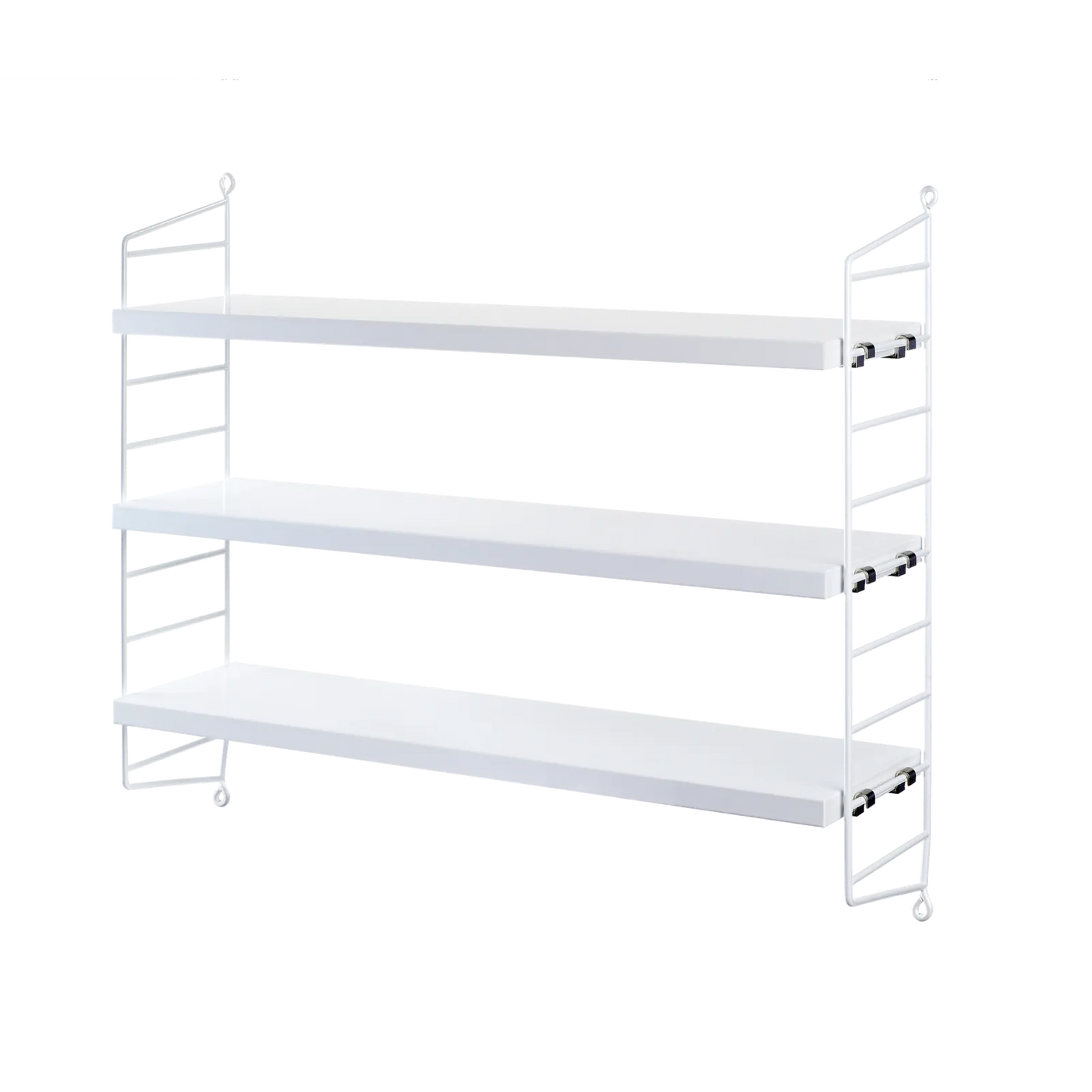 Étagère murale String Pocket — Blanc