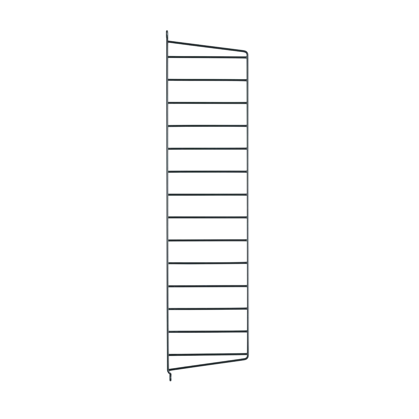 Montant mural String System — Gris foncé · H 75 × P 20 cm · À l'unité