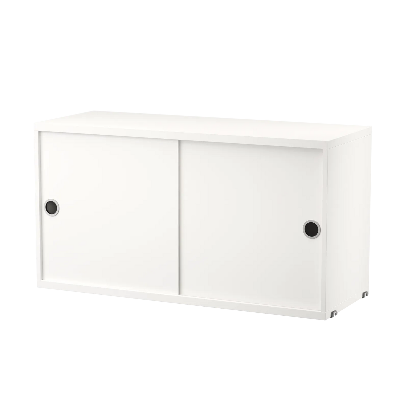Armoire String System portes coulissantes — Blanc · 78 × 42 × 30 cm