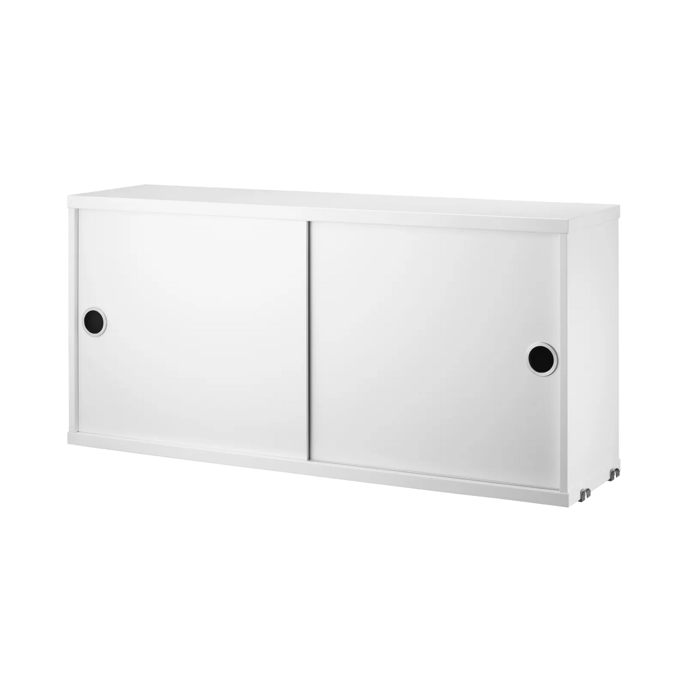 Armoire String System portes coulissantes — Blanc · 78 × 37 × 20 cm