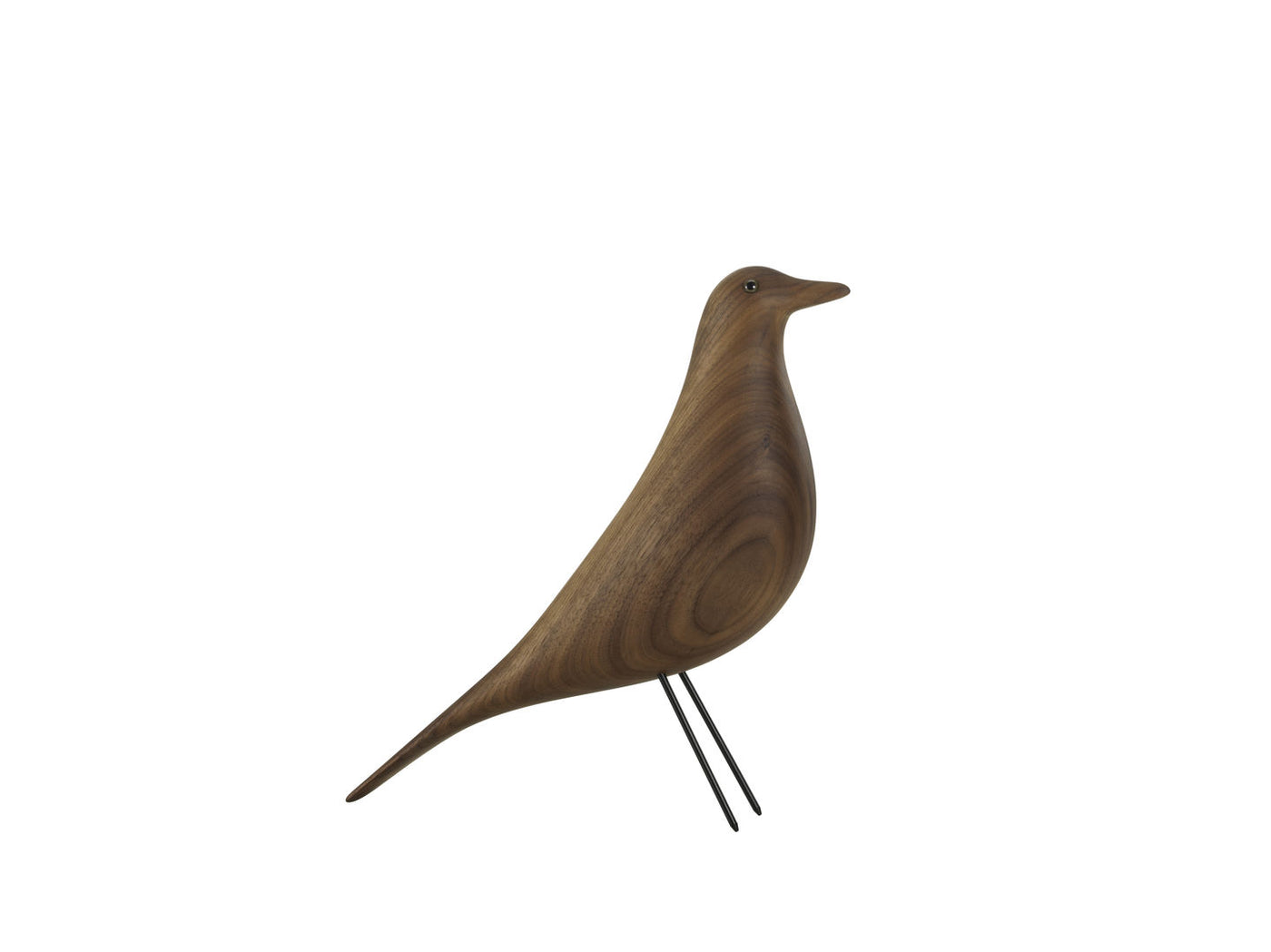 Sculpture Eames House Bird — Dark walnut