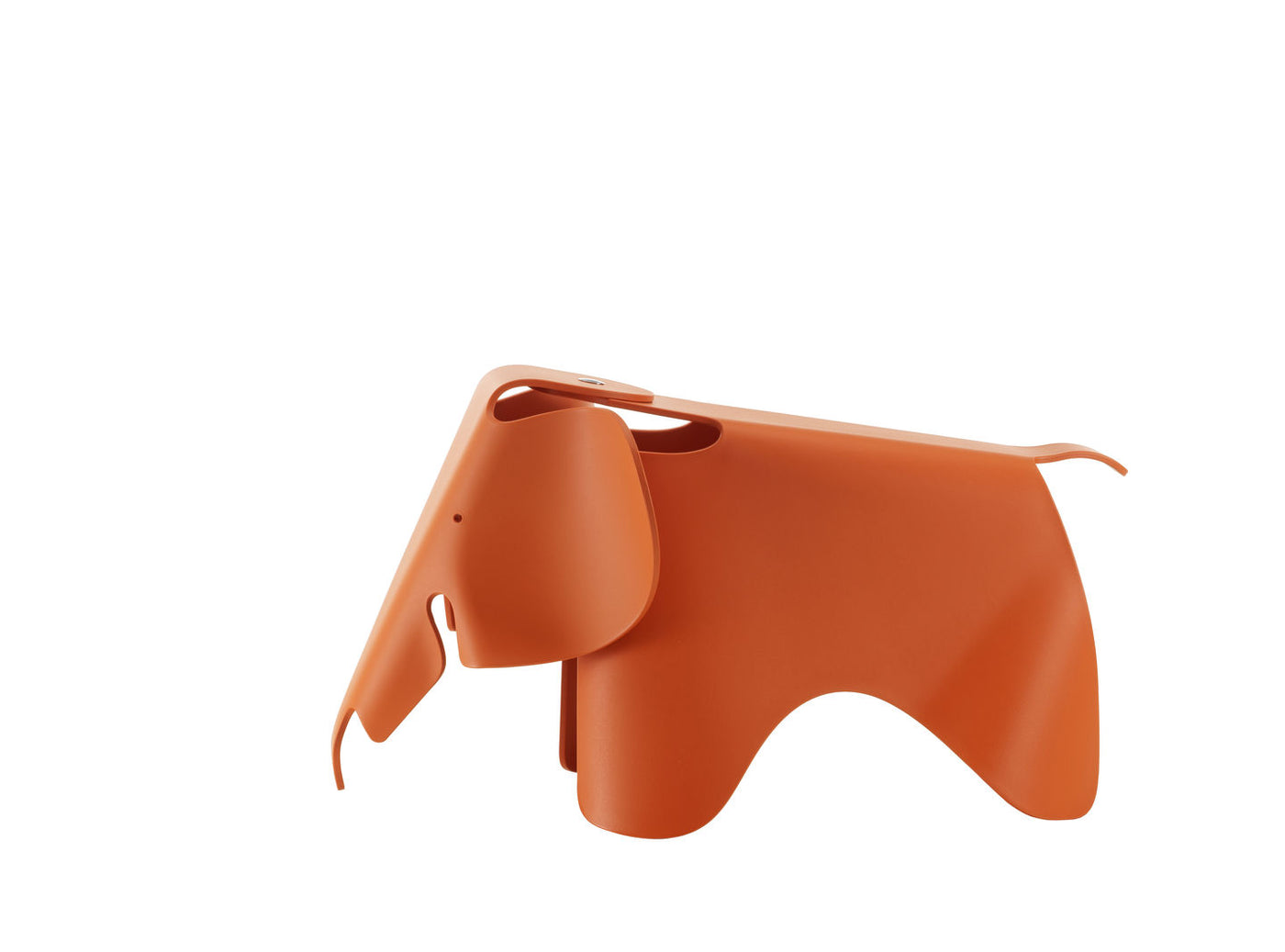 Tabouret Eames Elephant — Red orange