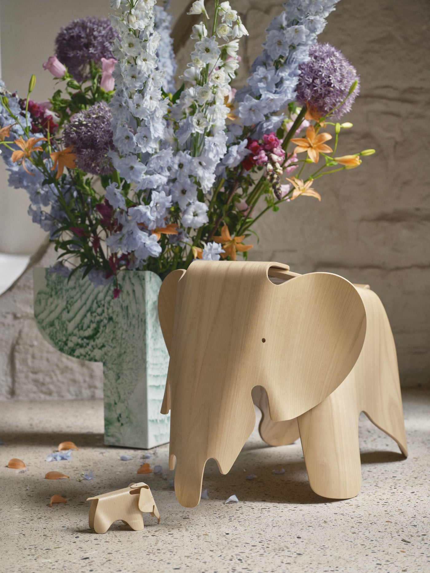 Tabouret Eames Plywood Elephant
