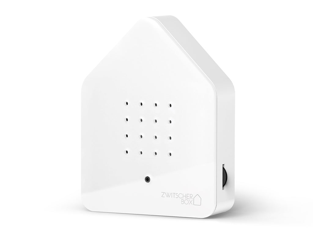 Boîte sonore Zwitscherbox Plastique, Blanc
