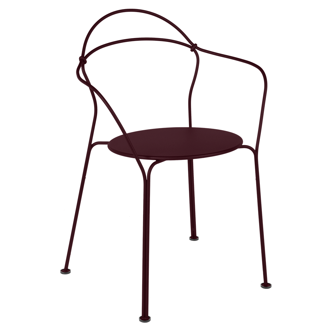 Fauteuil Airloop — Cerise noire