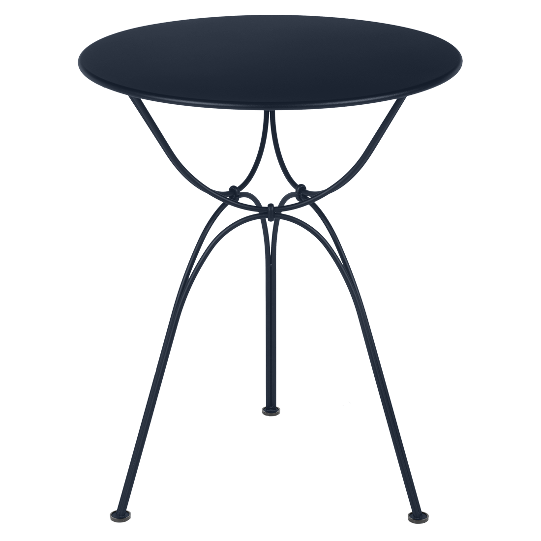Table Airloop Ø 60 cm — Bleu abysse