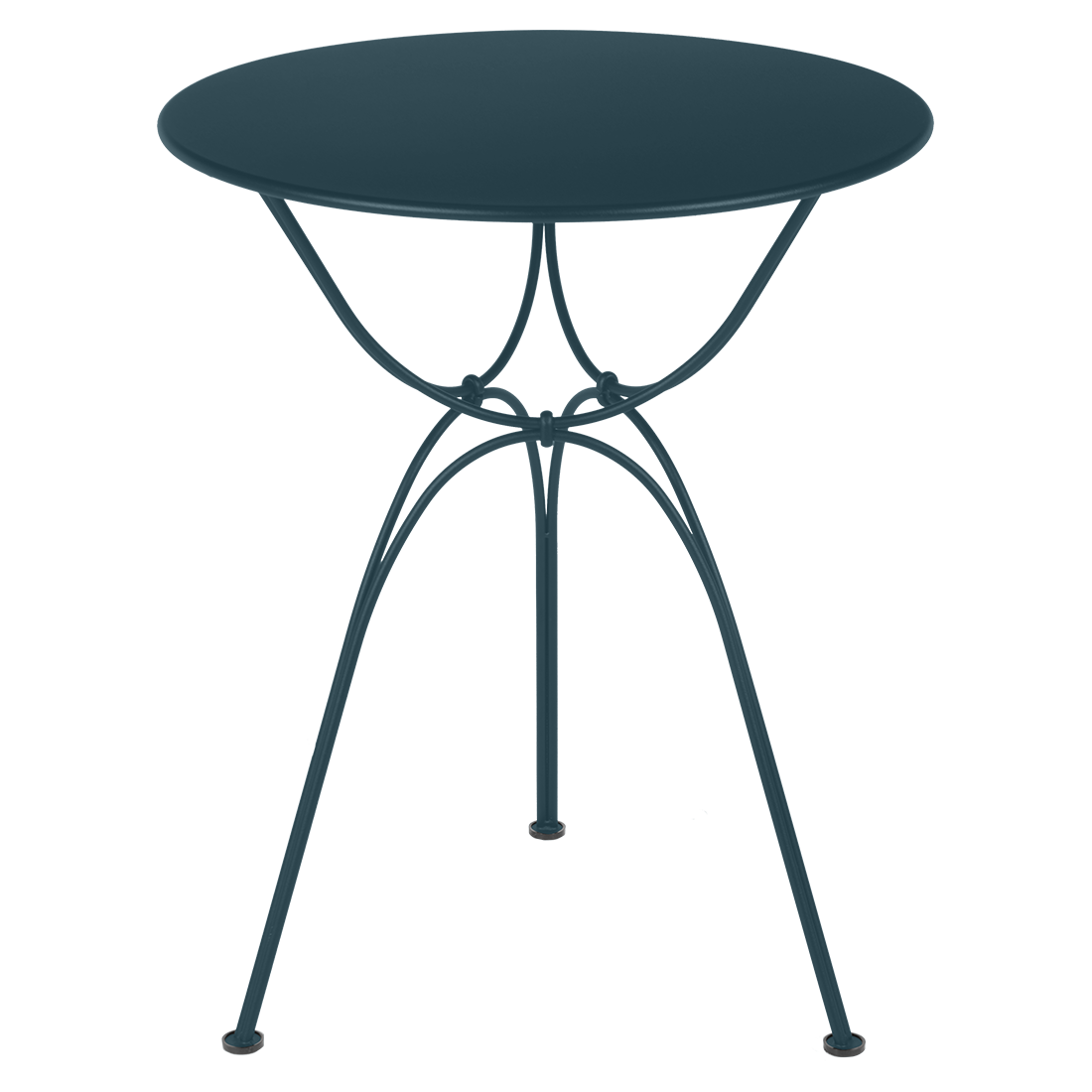 Table Airloop Ø 60 cm — Bleu acapulco