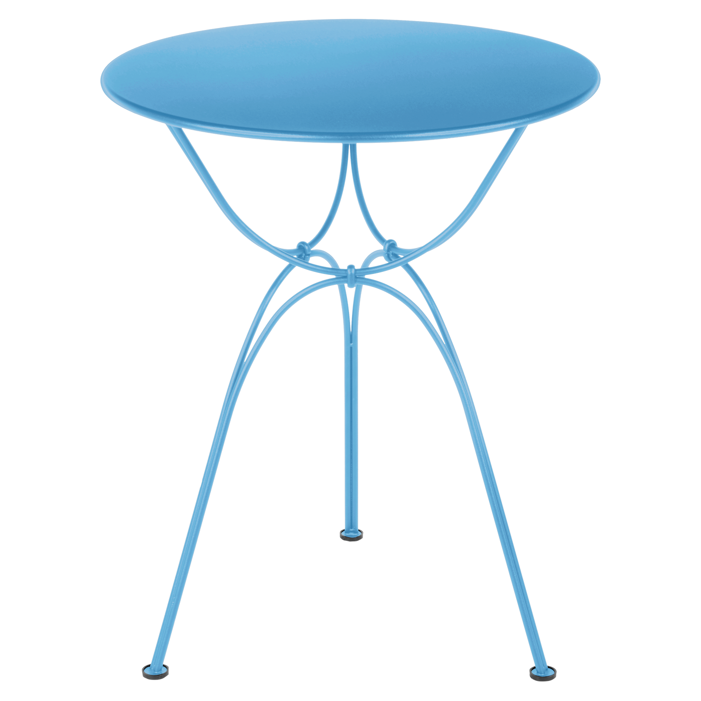 Table Airloop Ø 60 cm — Bleu maya
