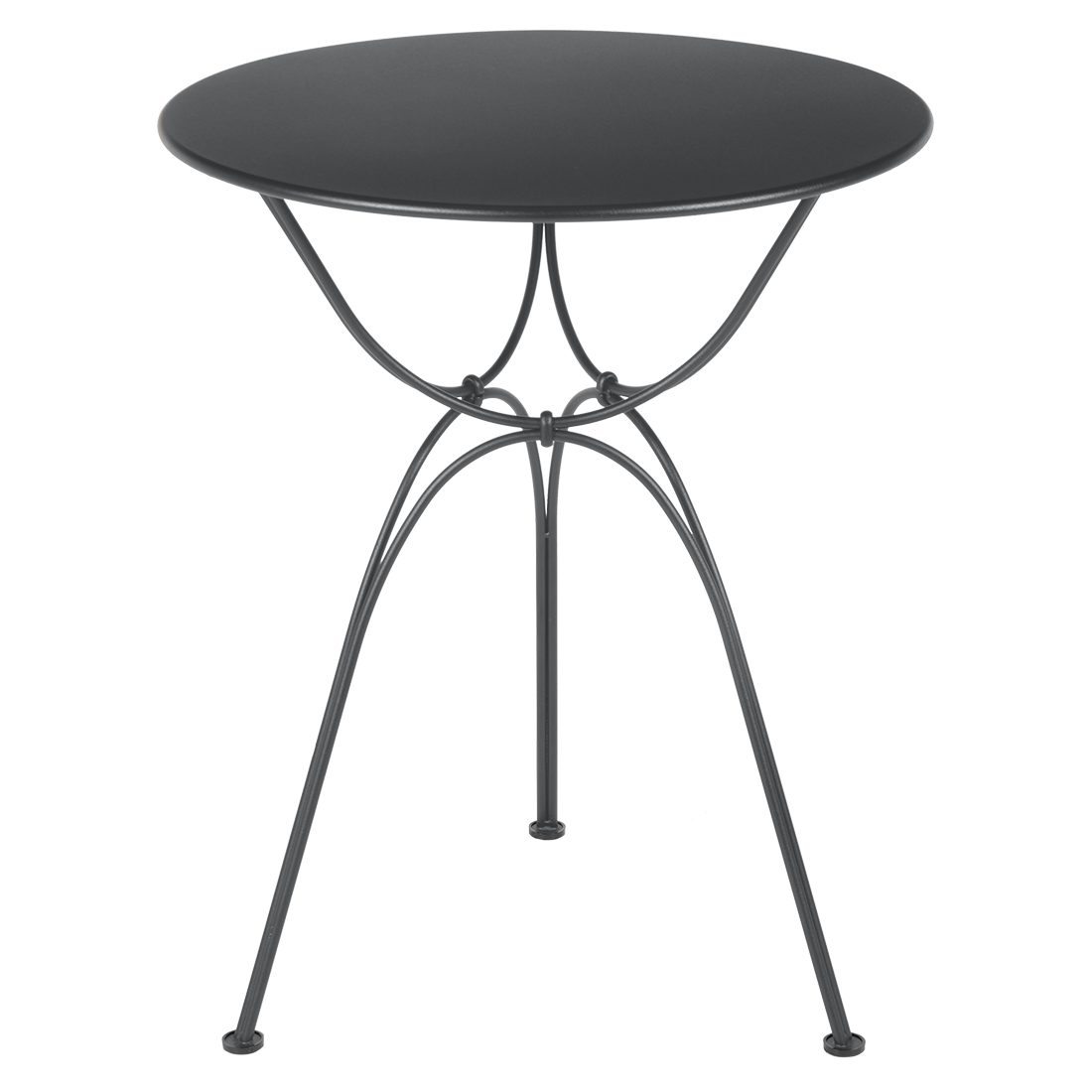 Table Airloop Ø 60 cm — Carbone