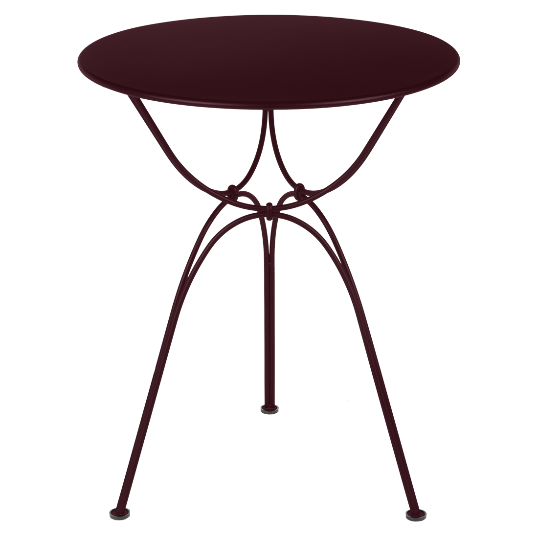 Table Airloop Ø 60 cm — Cerise noire