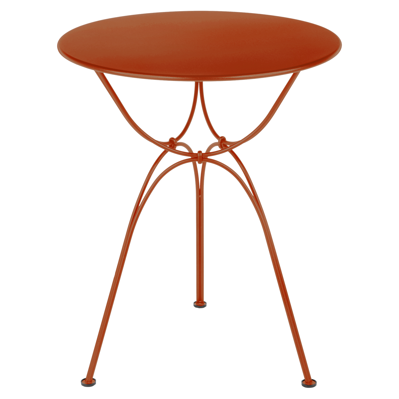 Table Airloop Ø 60 cm — Orange confite
