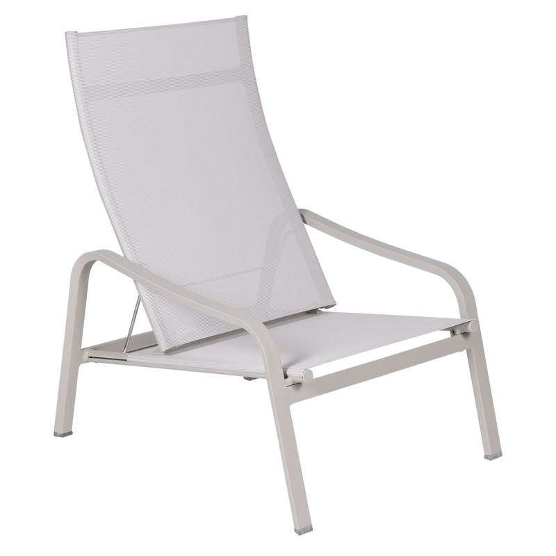Fauteuil Alizé Bas — Stéréo Gris argile