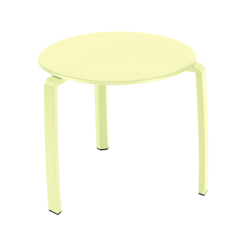 Table basse Alizé Ø 48 cm — Citron givré