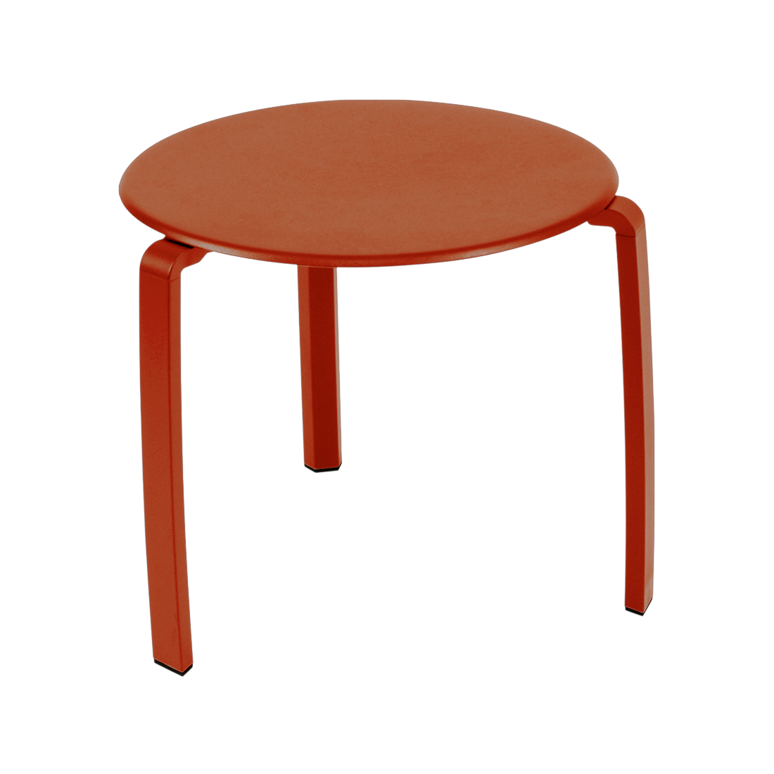 Table basse Alizé Ø 48 cm — Orange confite