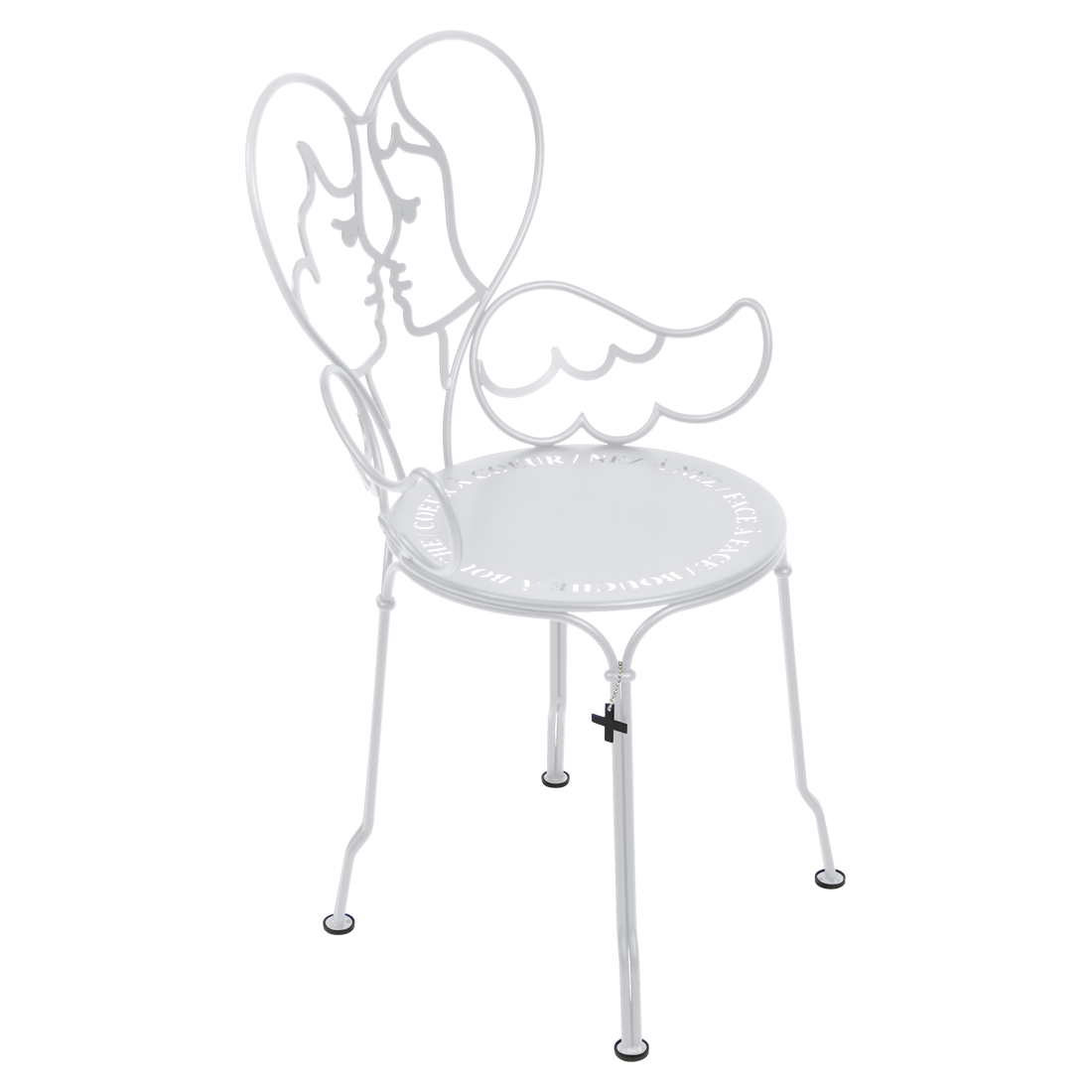 Chaise Ange — Blanc coton