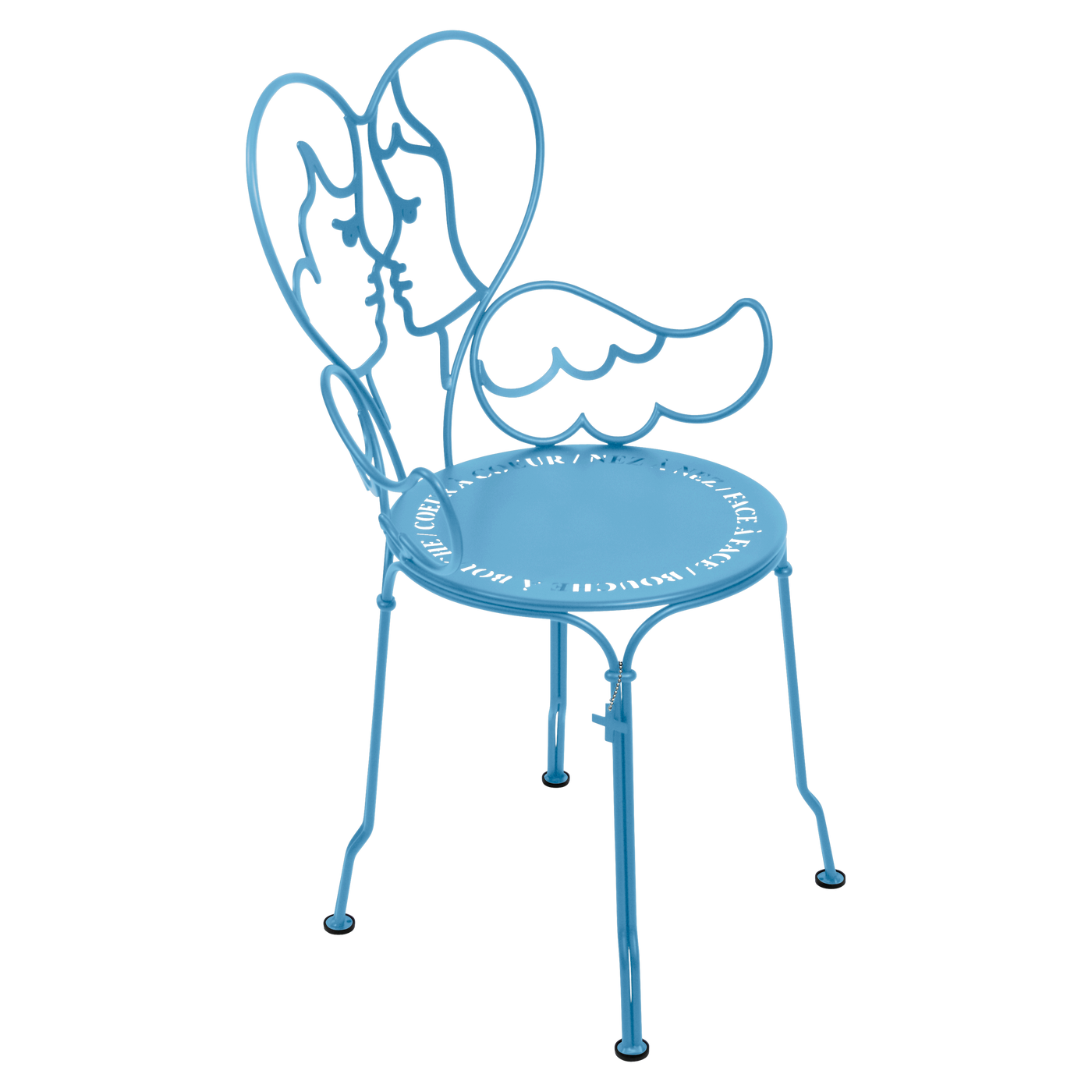 Chaise Ange — Bleu maya