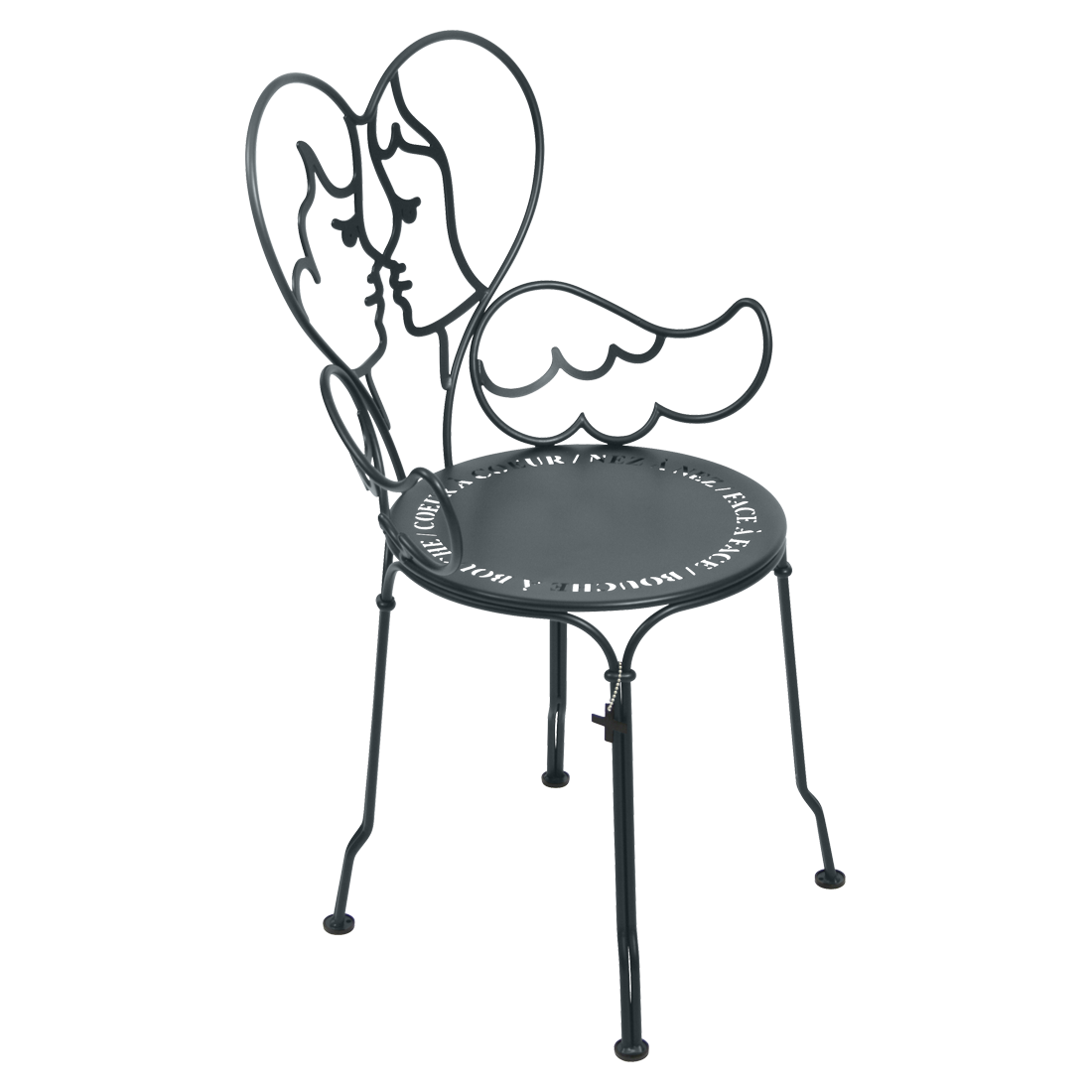 Chaise Ange — Gris orage