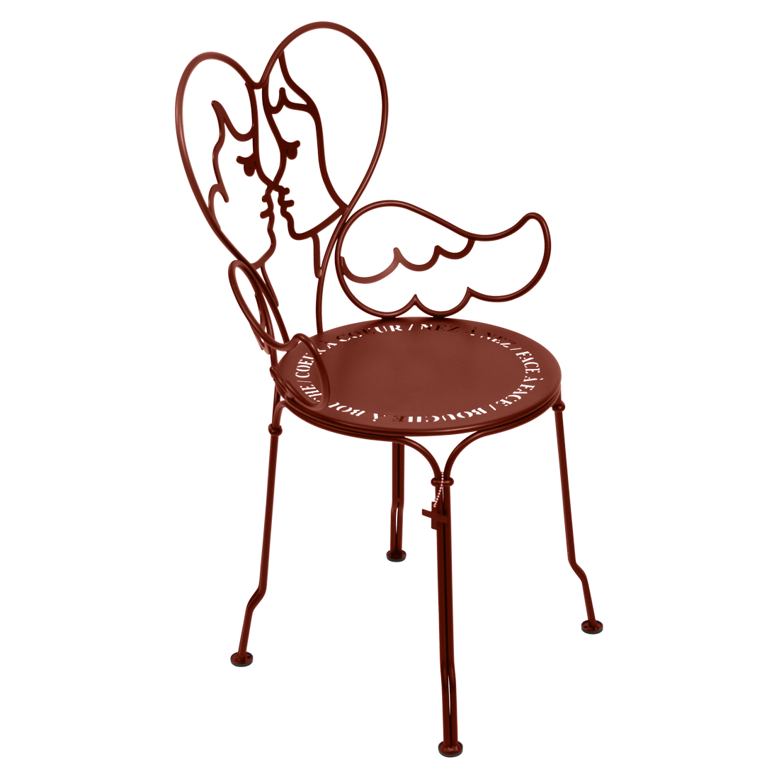 Chaise Ange — Ocre rouge
