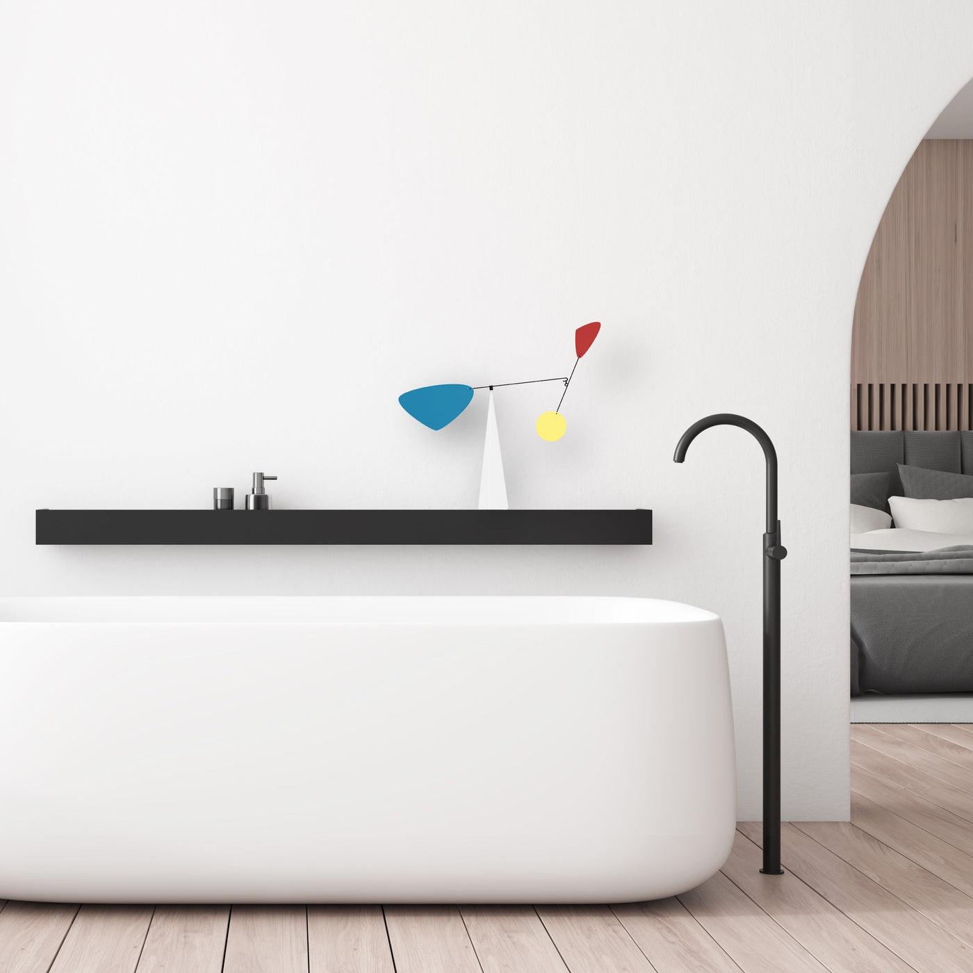 Mobile sur pied Bali — Mise en situation