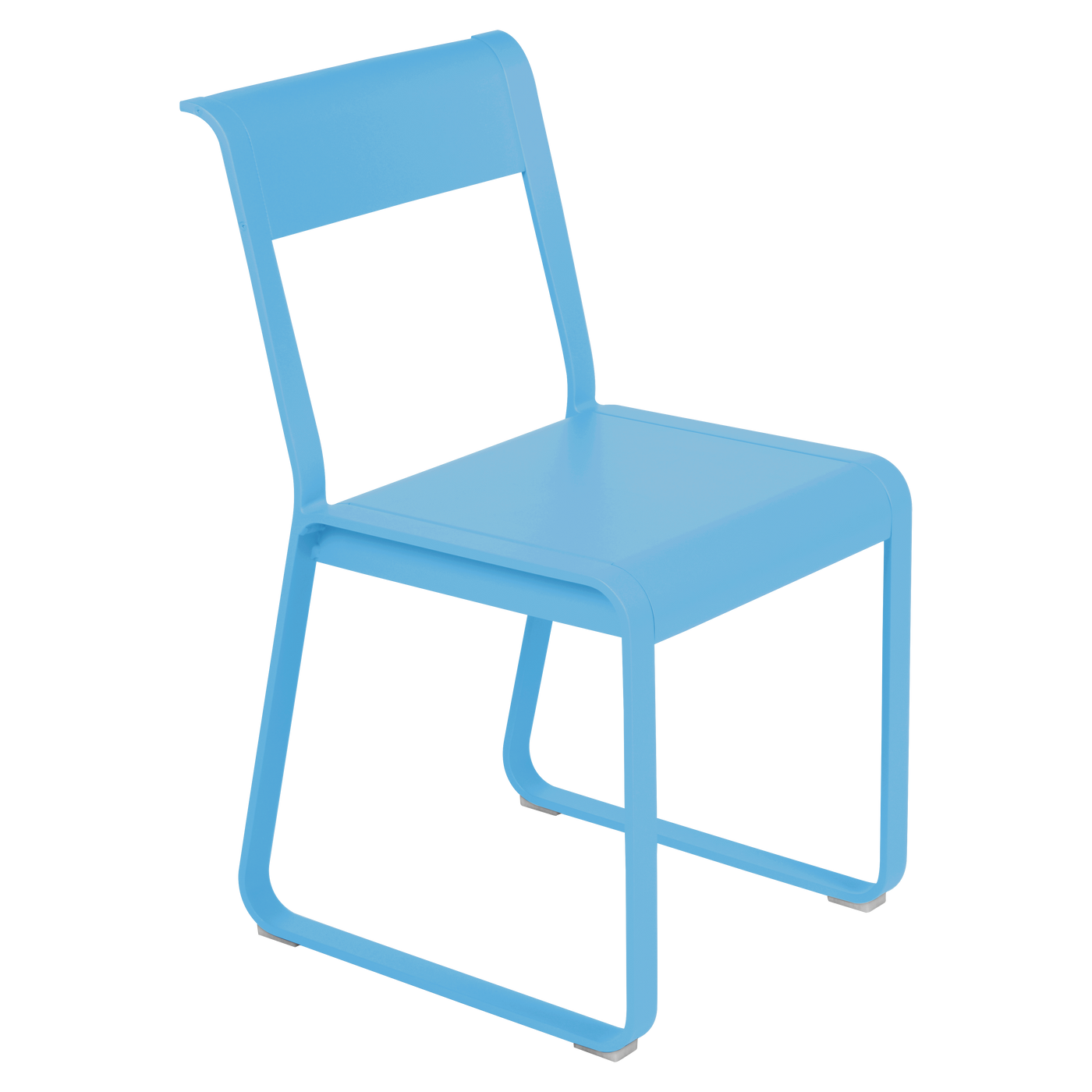 Chaise Bellevie V2 cm — Bleu maya