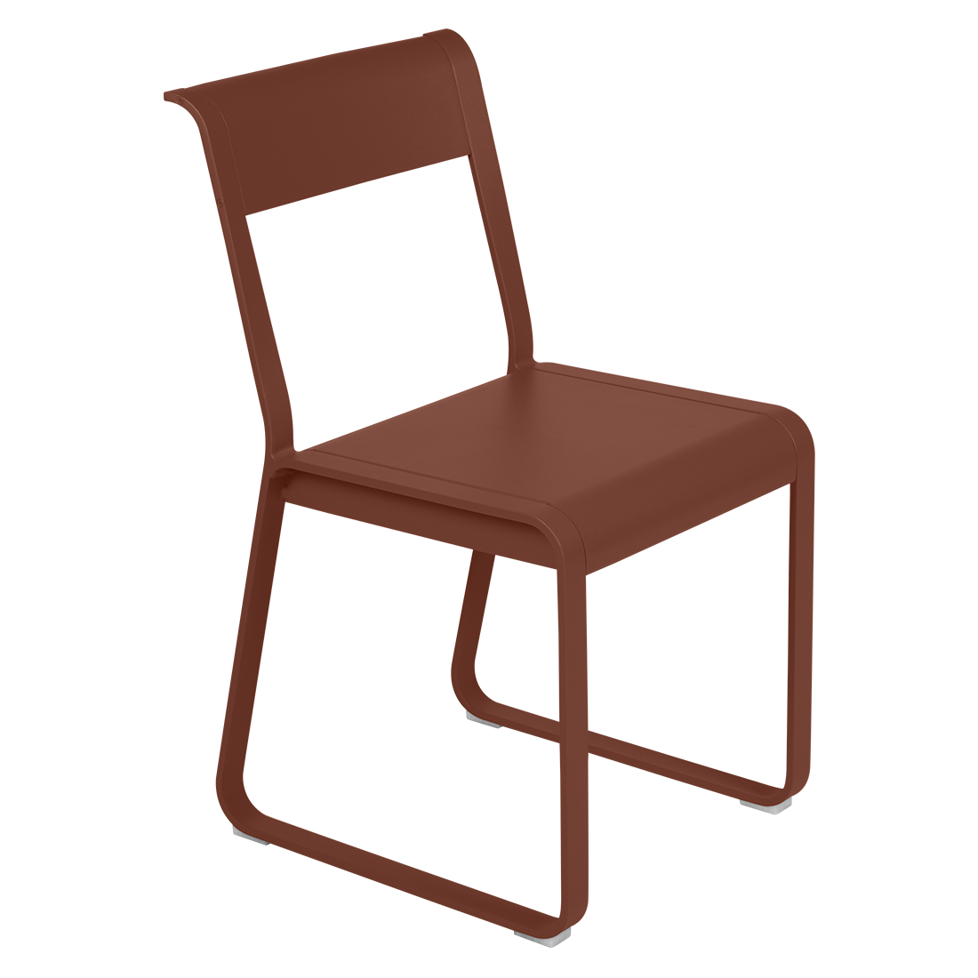 Chaise Bellevie V2 cm — Ocre rouge