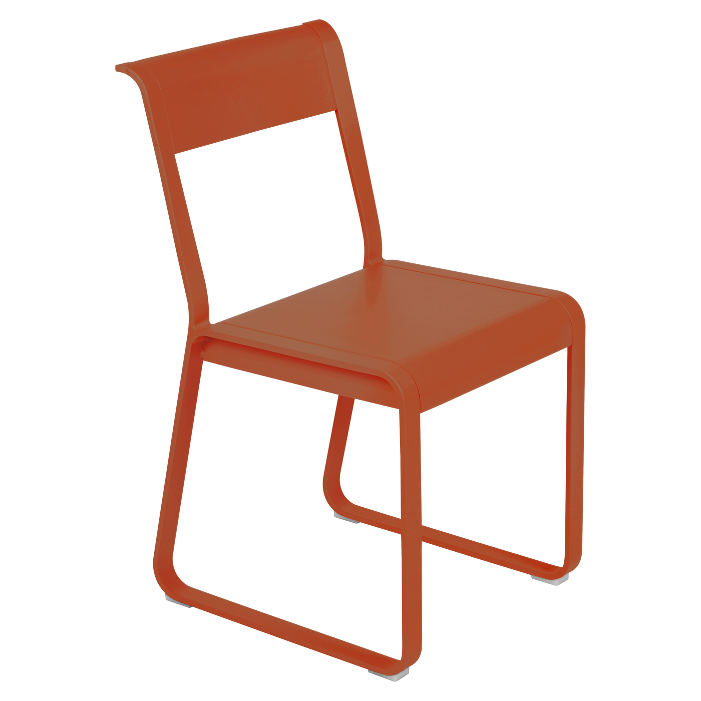 Chaise Bellevie V2 cm — Orange confite