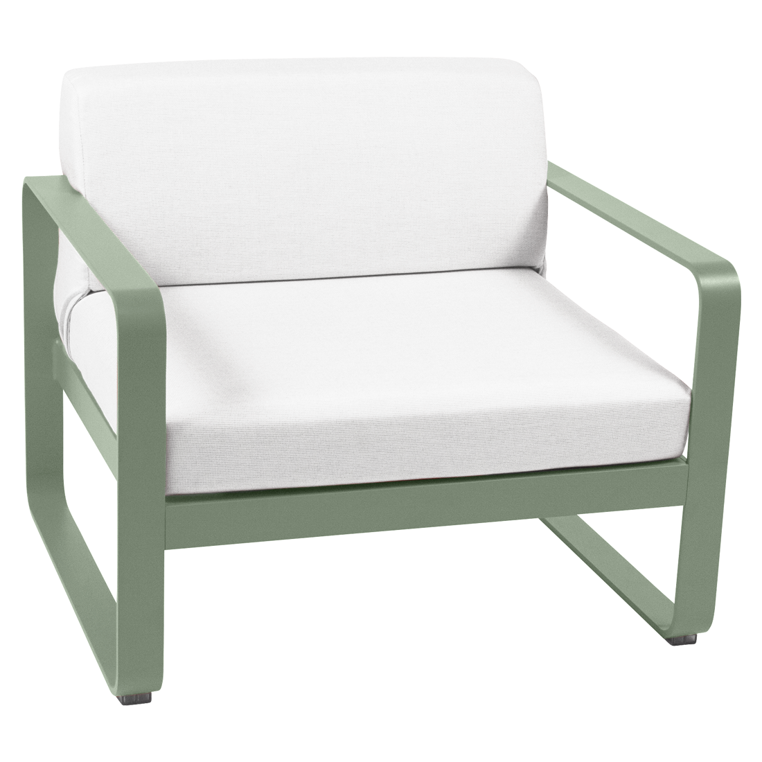 Fauteuil Bellevie — Cactus · Blanc grisé