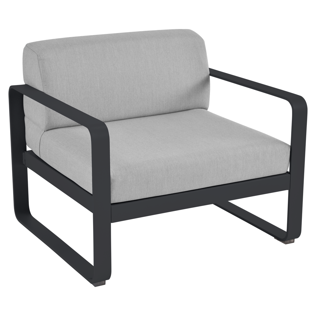 Fauteuil Bellevie — Carbone · Gris flanelle
