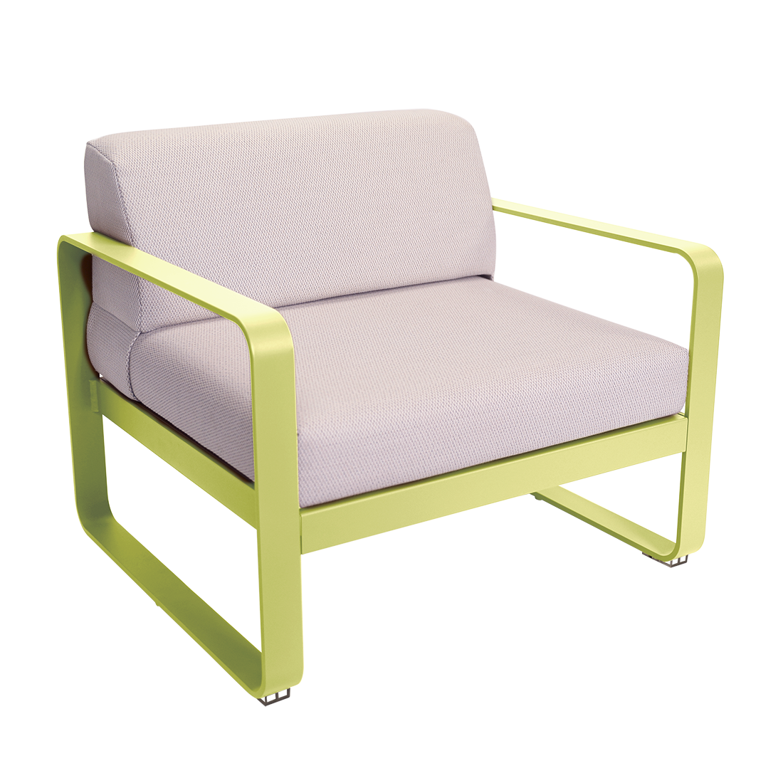 Fauteuil Bellevie — Citron givré · Perle