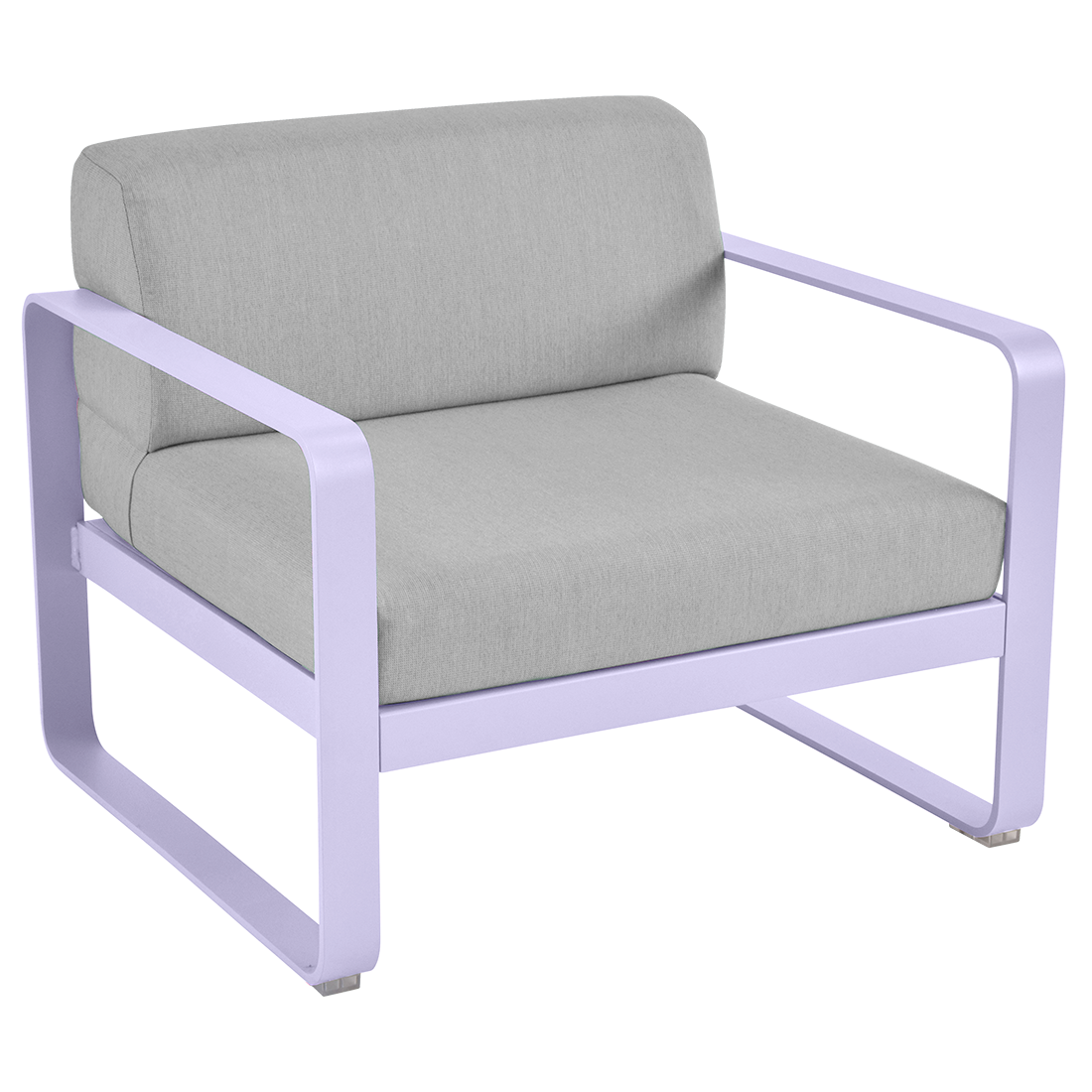 Fauteuil Bellevie — Guimauve · Gris flanelle