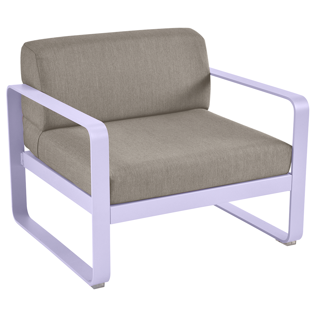 Fauteuil Bellevie — Guimauve · Taupe grisé
