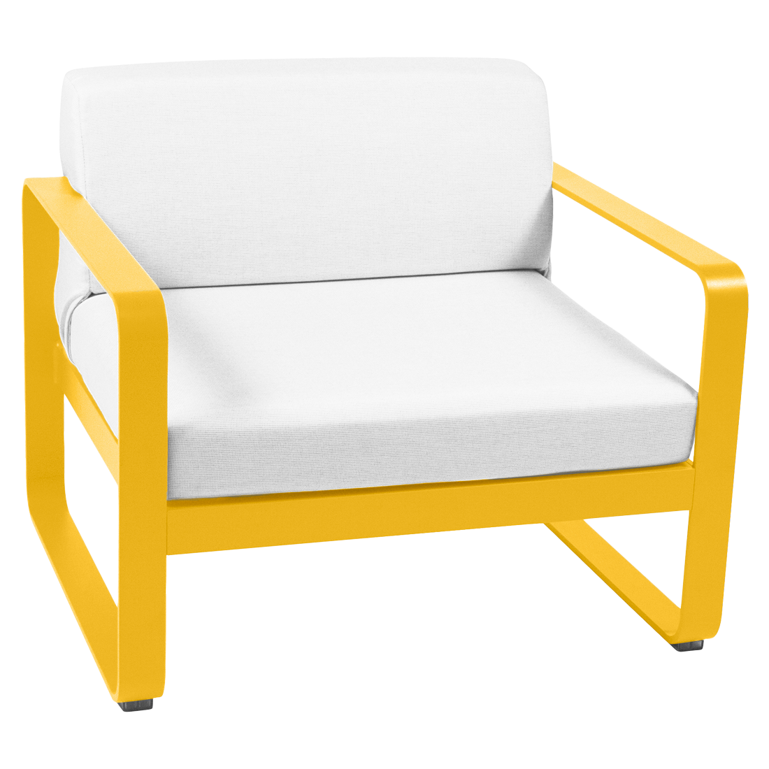 Fauteuil Bellevie — Miel · Blanc grisé