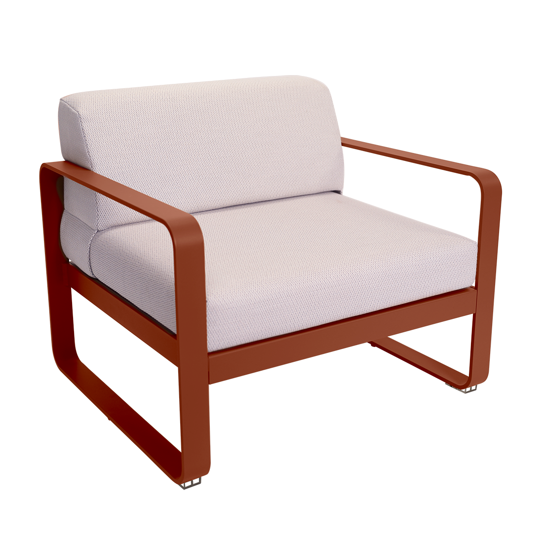 Fauteuil Bellevie — Ocre rouge · Perle