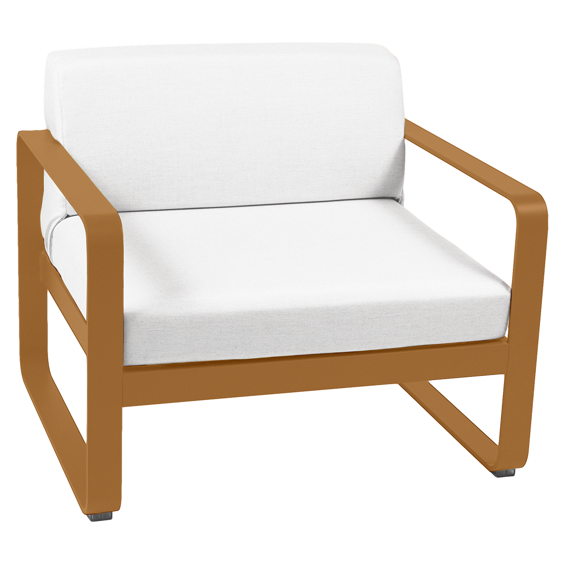 Fauteuil Bellevie — Pain d'épices · Blanc grisé