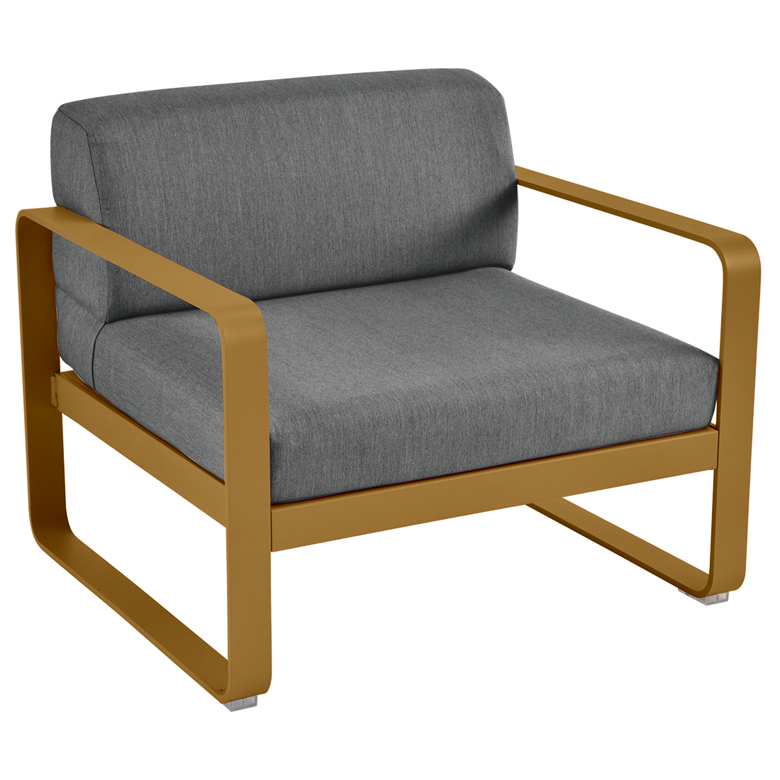 Fauteuil Bellevie — Pain d'épices · Gris graphite