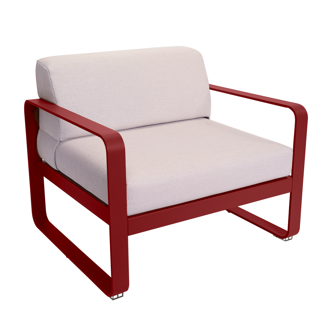 Fauteuil Bellevie — Piment · Perle