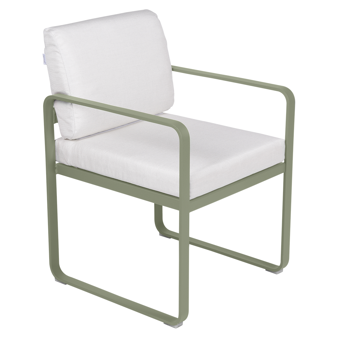 Fauteuil Bellevie Repas — Cactus · Blanc grisé