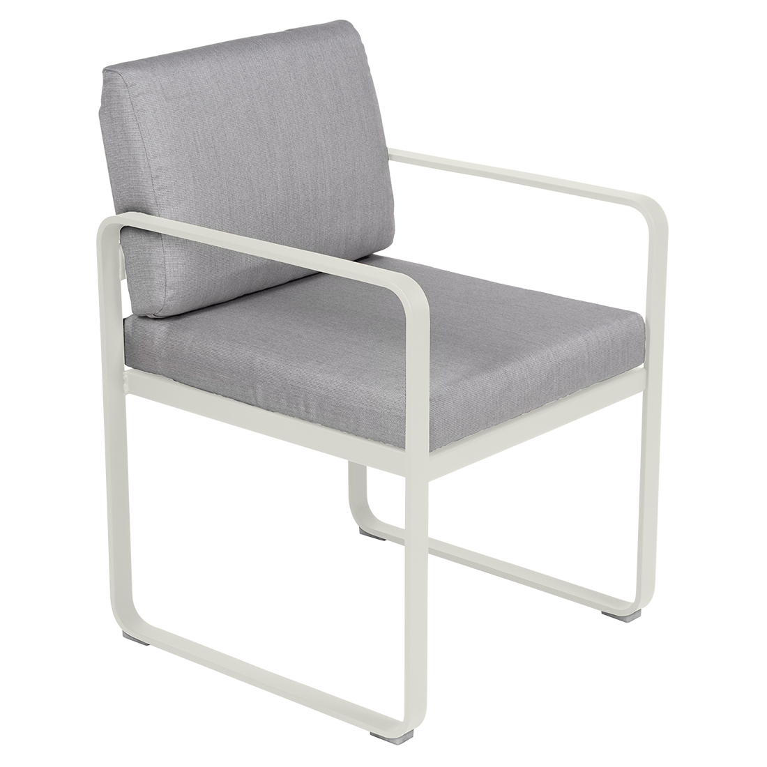 Fauteuil Bellevie Repas — Gris argile · Gris flanelle