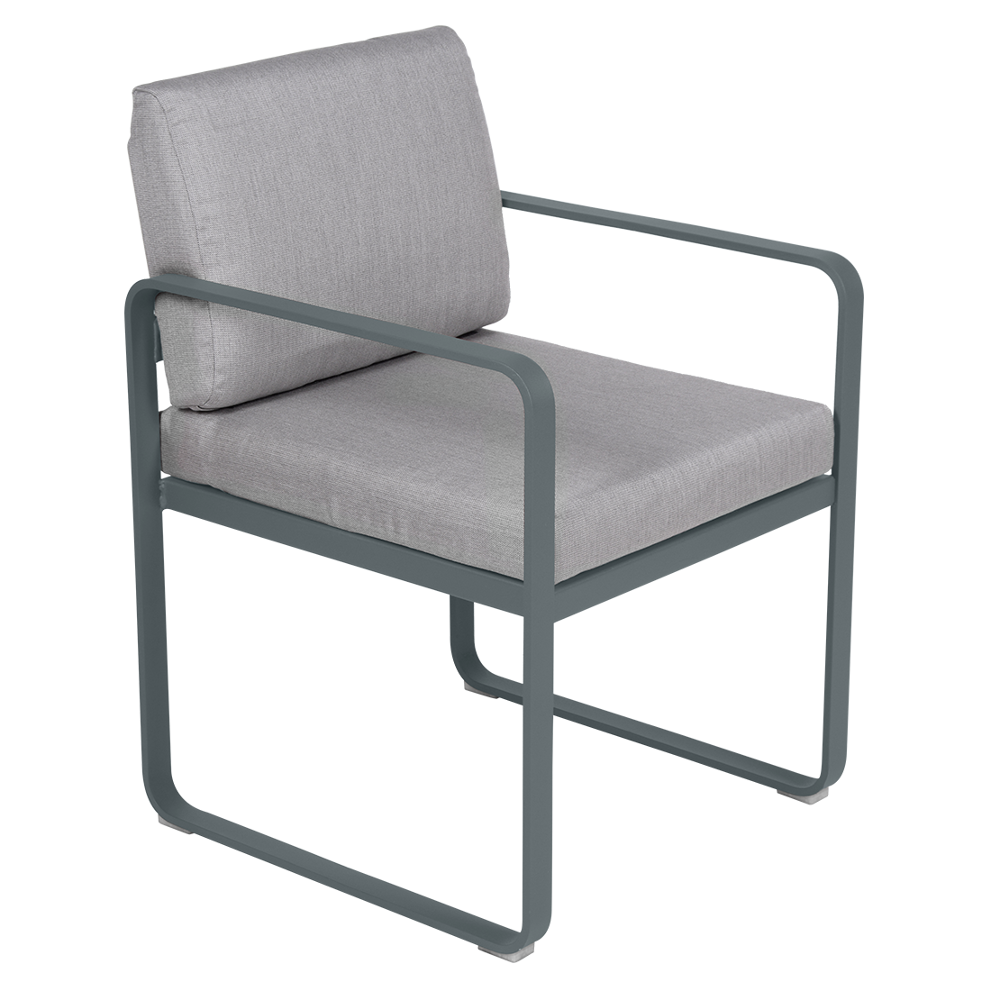 Fauteuil Bellevie Repas — Gris orage · Gris flanelle