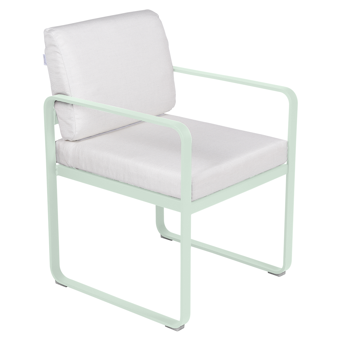 Fauteuil Bellevie Repas — Menthe glaciale · Blanc grisé