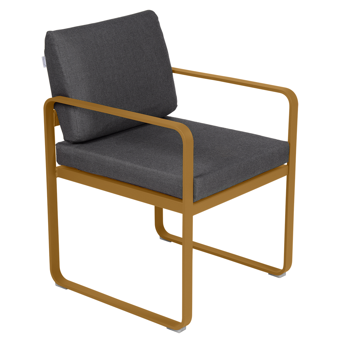 Fauteuil Bellevie Repas — Pain d'épices · Gris graphite