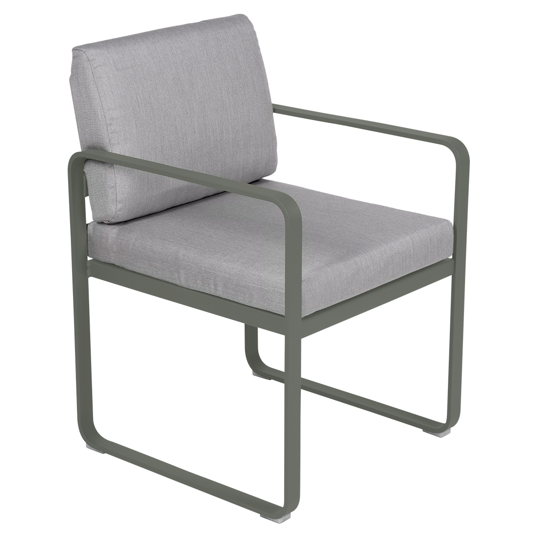 Fauteuil Bellevie Repas — Romarin · Gris flanelle