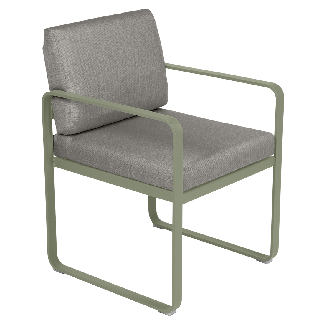 Fauteuil Bellevie Repas — Cactus · Taupe grisé