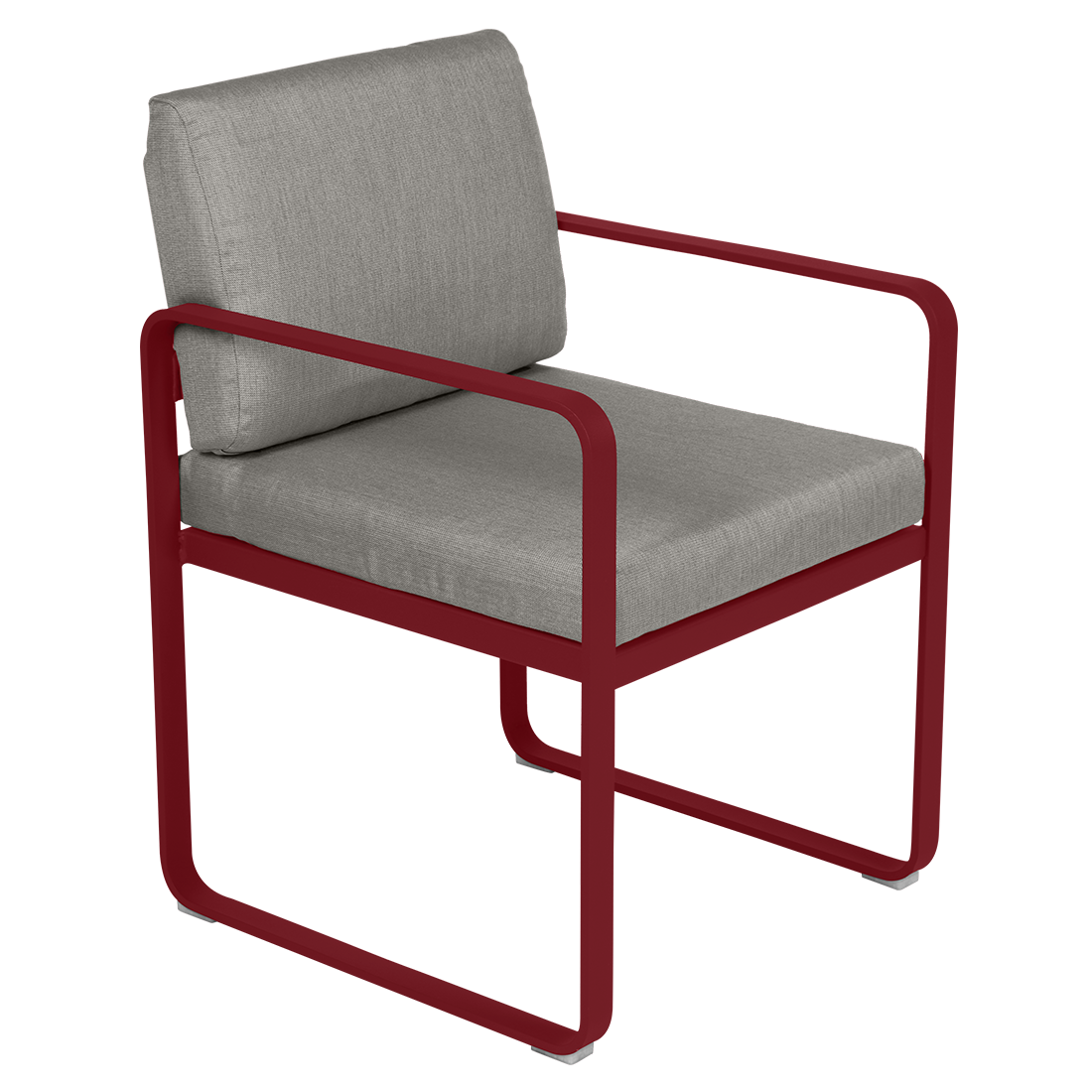 Fauteuil Bellevie Repas — Piment · Taupe grisé